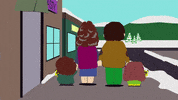 family leaving GIF by South Park 