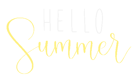 Summer Hello Sticker