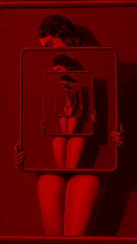 Rene Magritte Woman GIF by Feliks Tomasz Konczakowski