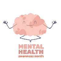 Happy Mental Health Sticker by The Influence Agency