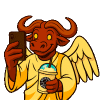 Sticker by Buffalo waffles