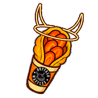 Sticker by Buffalo waffles