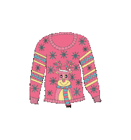 Pullover Uglychristmassweater Sticker by Kugelzwei
