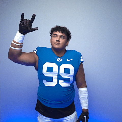 Byu Football Sport GIF by BYU Cougars