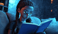 Reading Read GIF by Jukebox Saints