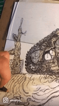 Stop Computer GIF by Alex Boya