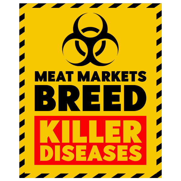 Vegan Quarantine Sticker by PETA
