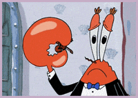 pity party mr crabs GIF