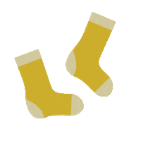 Yellow Socks Sticker by Bonds Aus