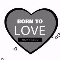 Heart Love GIF by ArmyPink