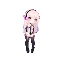 Moeflavor anime kawaii cosplay chibi Sticker