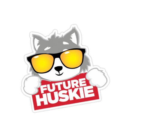 Niu Go Huskies Sticker by Northern Illinois University