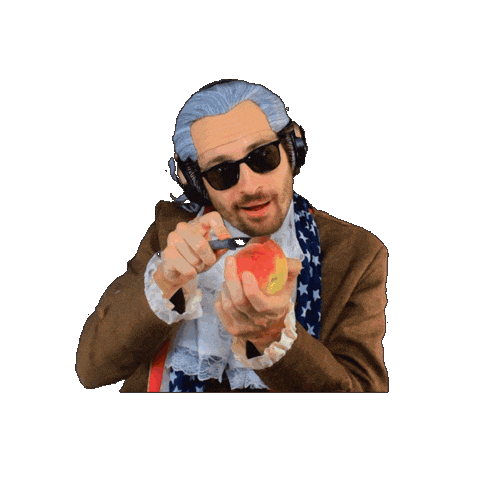 Peach Cannibalism Sticker