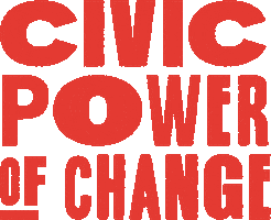CivicPowerofChange people vote creative politics Sticker