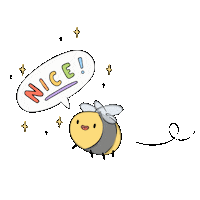 Happy Bee Sticker by Kreisjugendring München-Land