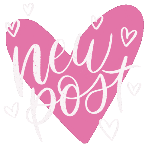 Pink Hearts Sticker