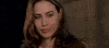 Movie gif. Claire Forlani as Jade in The Rock looks pensively and nods, becoming more sure, then says "okay," and smiles.