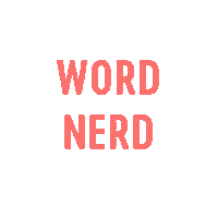 TheTypeSetCo nerd word type typeset Sticker
