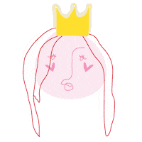 Yip Yips Girl Sticker by dasherzallerliebste