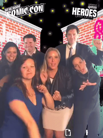 heroesafterdark GIF by New York Comic Con Presents Heroes After Dark
