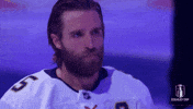 Suspicious Stanley Cup Playoffs GIF by NHL