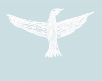 Love And Peace Bird GIF by Barbara Pozzi