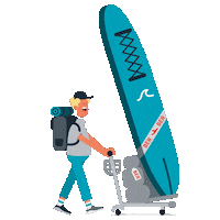 Travel Beach Sticker by berlinairport