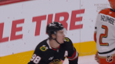 Happy Chicago Blackhawks GIF by NHL
