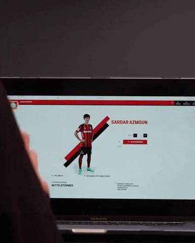 Sardar Azmoun Player GIF by Bayer 04 Leverkusen