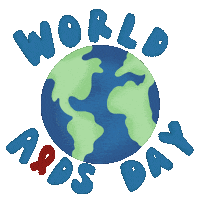 Sexual Health World Aids Day Sticker by Kennedy