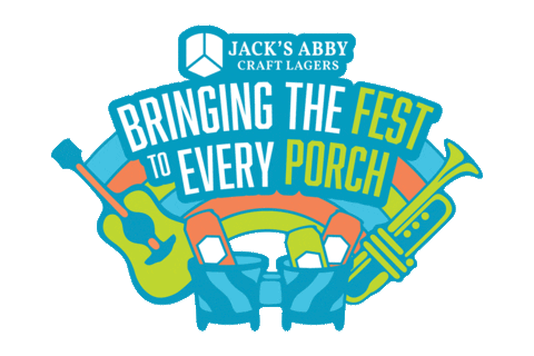 jacksabby porchfest porch fest Sticker