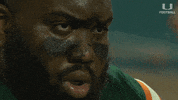 Hurricanes Football Rain GIF by Miami Hurricanes