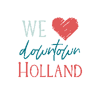 cityofholland michigan holland downtown pure michigan Sticker