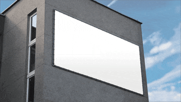 mediamodifier house sign advertising message GIF