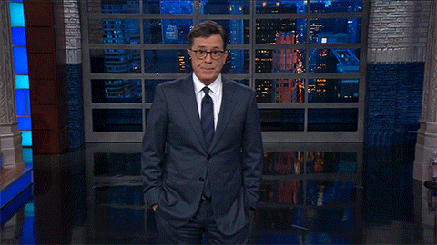 Donald Trump Nfl GIF by The Late Show With Stephen Colbert