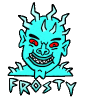 Winter Freezing Sticker by Russell Taysom