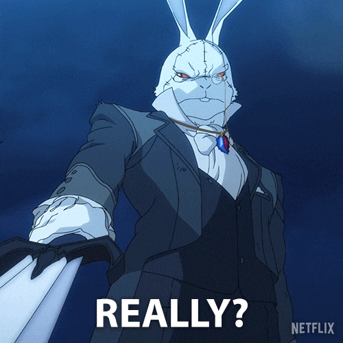 Devil May Cry Rabbit GIF by NETFLIX