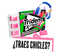 Mouth Boca Sticker by Trident México