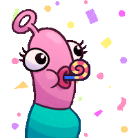 coffeenauts happy game party celebration Sticker