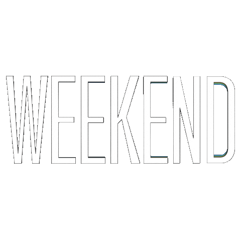 Week End Love Sticker