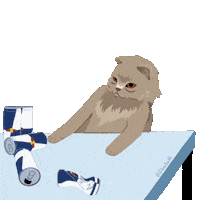 Tired All Nighter Sticker