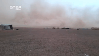Dust Storm Sweeps Beleaguered Rukban Refugee Camp