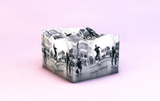 black and white art GIF by anthony samaniego