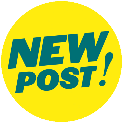 Post Button Sticker by Guts&Glorious