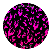 Fire Bat Sticker