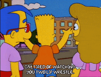 Season 3 Kiss GIF by The Simpsons