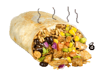 Burrito Sticker by BarBurrito Canada