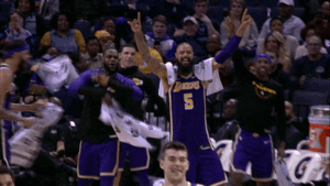 Happy Los Angeles GIF by NBA