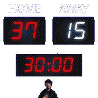 15 Away Sticker