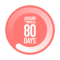 Around The World Sticker by PHMG